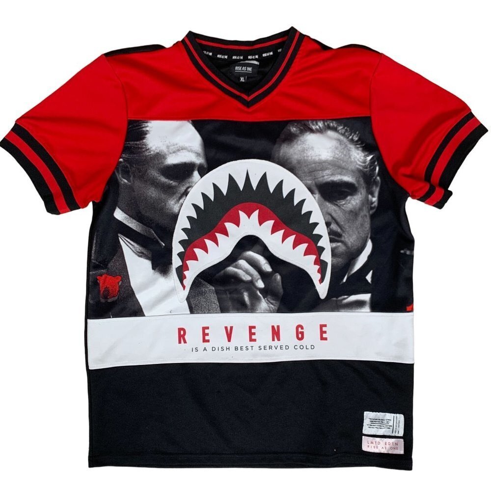 Rise As 1ne Godfather Revenge is a Dish Best Served Cold Limited Shirt Sz XL